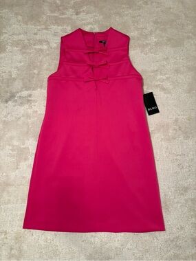 BCBG Pink Bow Dress - 6